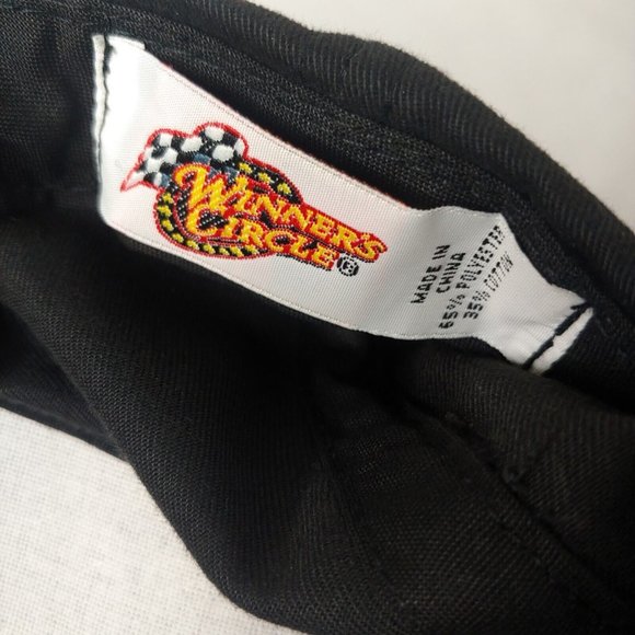 Vintage NASCAR Dale Earnhardt Winners Circle Cap 7 Time Champ Black Winston Cup - Picture 8 of 8